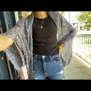 floral shawl